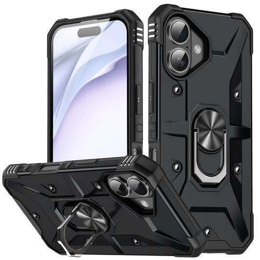 Boundary iPhone 16 Plus Case Ring Holder Kickstand