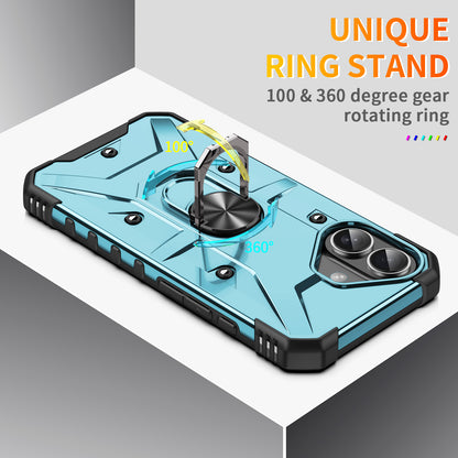 Boundary iPhone 16 Case Ring Holder Kickstand