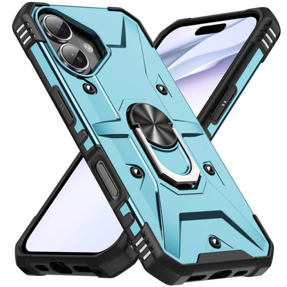 Boundary iPhone 16 Case Ring Holder Kickstand