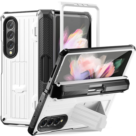 Trolley Box Samsung Galaxy Z Fold3 Case Rugged Built In Pen Holder