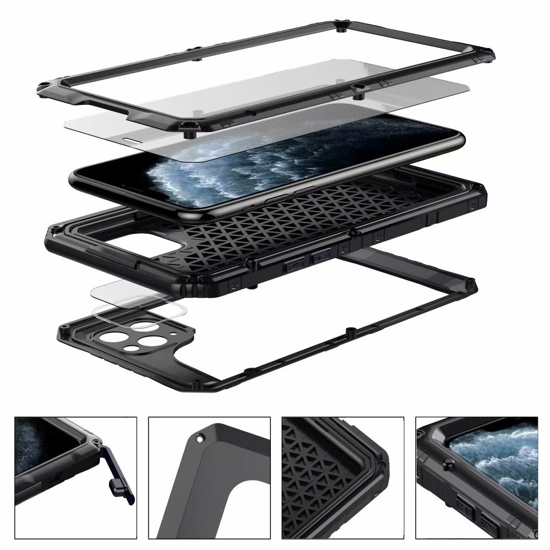 ultramarinetech-for-shellbox-wolf-warrior-aluminum-waterproof-iphone-11-pro-phone-case-11