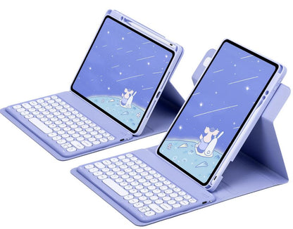 Siamese Magnetic Attraction Keyboard iPad Pro 12.9 2022 Case