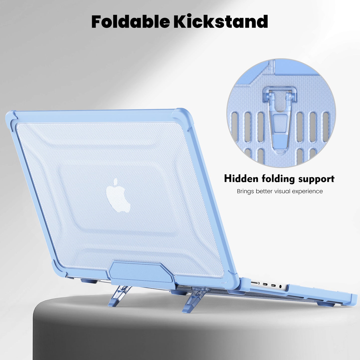 Starsky MacBook Pro 14.2 A2992 Case Foldable Kickstand