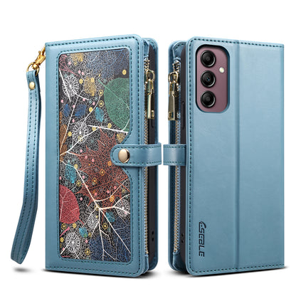 Multi-function 8 Card Slots Astral Galaxy A06 Case with Hand Strap