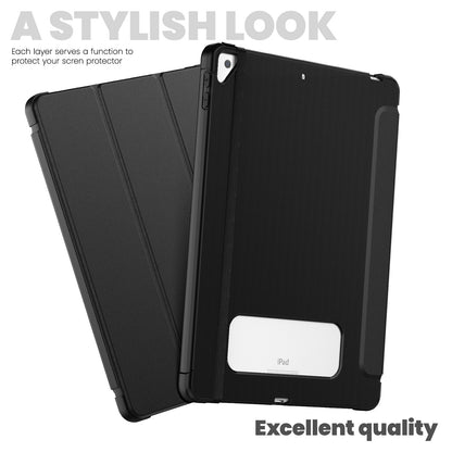 Dormancy Carbon Fiber Leather Apple iPad Pro 10.5 Case Folio