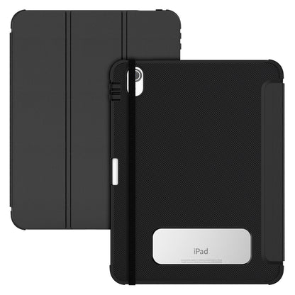 Dormancy Carbon Fiber Leather Apple iPad 10 Case Folio