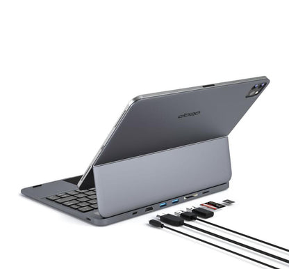 Docking Station Hub Backlit Touchpad Keyboard iPad Pro 12.9 (2018) Case