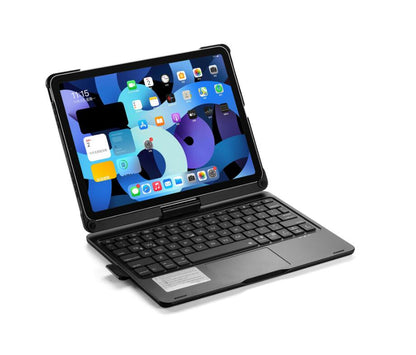 Rotating Clamshell Touchpad Backlit Keyboard Apple iPad Air 4 Case