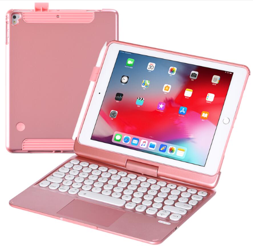 Rotating Stand Backlit Touchpad Keyboard Apple iPad Air 3 Case