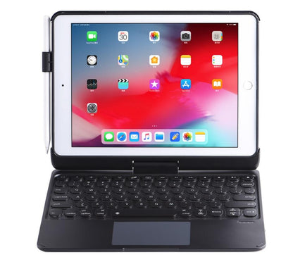 Rotating Stand Backlit Touchpad Keyboard Apple iPad 9 Case Clamshell