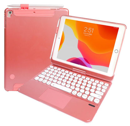 Rotating Stand Backlit Touchpad Keyboard Apple iPad 6 Case Clamshell