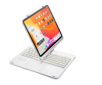 Rotating Clamshell Touchpad Backlit Keyboard iPad Pro 12.9 (2018) Case