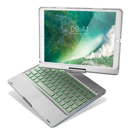 Rotating Clamshell Backlit Keyboard Apple iPad 5 Case