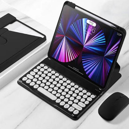 Rotating Stand Slim Keyboard Apple iPad Air 5 Case Acrylic