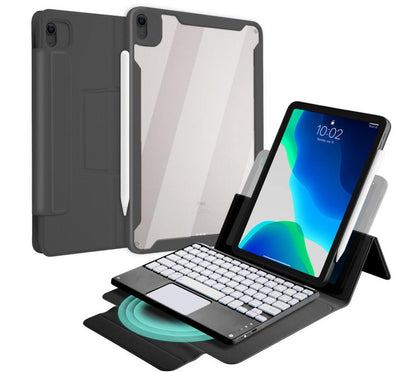 Acrylic Clear Backlit Touchpad Keyboard Apple iPad Air 5 Case