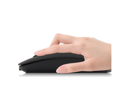 Mute Matte Universal Portable Wireless Bluetooth Mouse Rechargeable