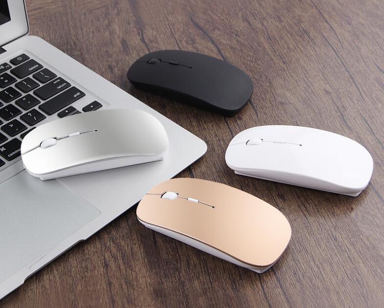 Mute Matte Universal Portable Wireless Bluetooth Mouse Rechargeable