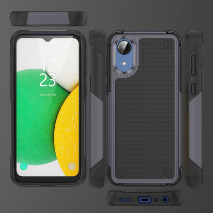 Elegance Mesh Galaxy A03s Core Case Combo 2 In 1