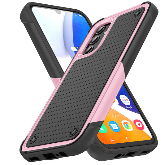 Elegance Mesh Galaxy A14 Case Combo 2 In 1