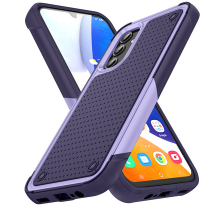 Elegance Mesh Galaxy A14 Case Combo 2 In 1