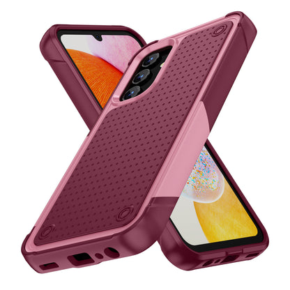 Elegance Mesh Galaxy A15 Case Combo 2 In 1