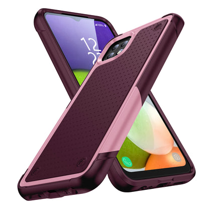 Elegance Mesh Galaxy A22 Case Combo 2 In 1