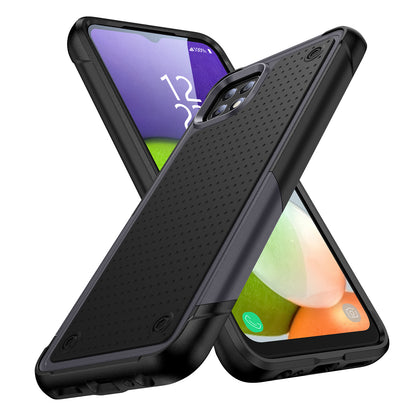 Elegance Mesh Galaxy A22 Case Combo 2 In 1