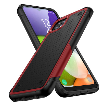 Elegance Mesh Galaxy A22 Case Combo 2 In 1