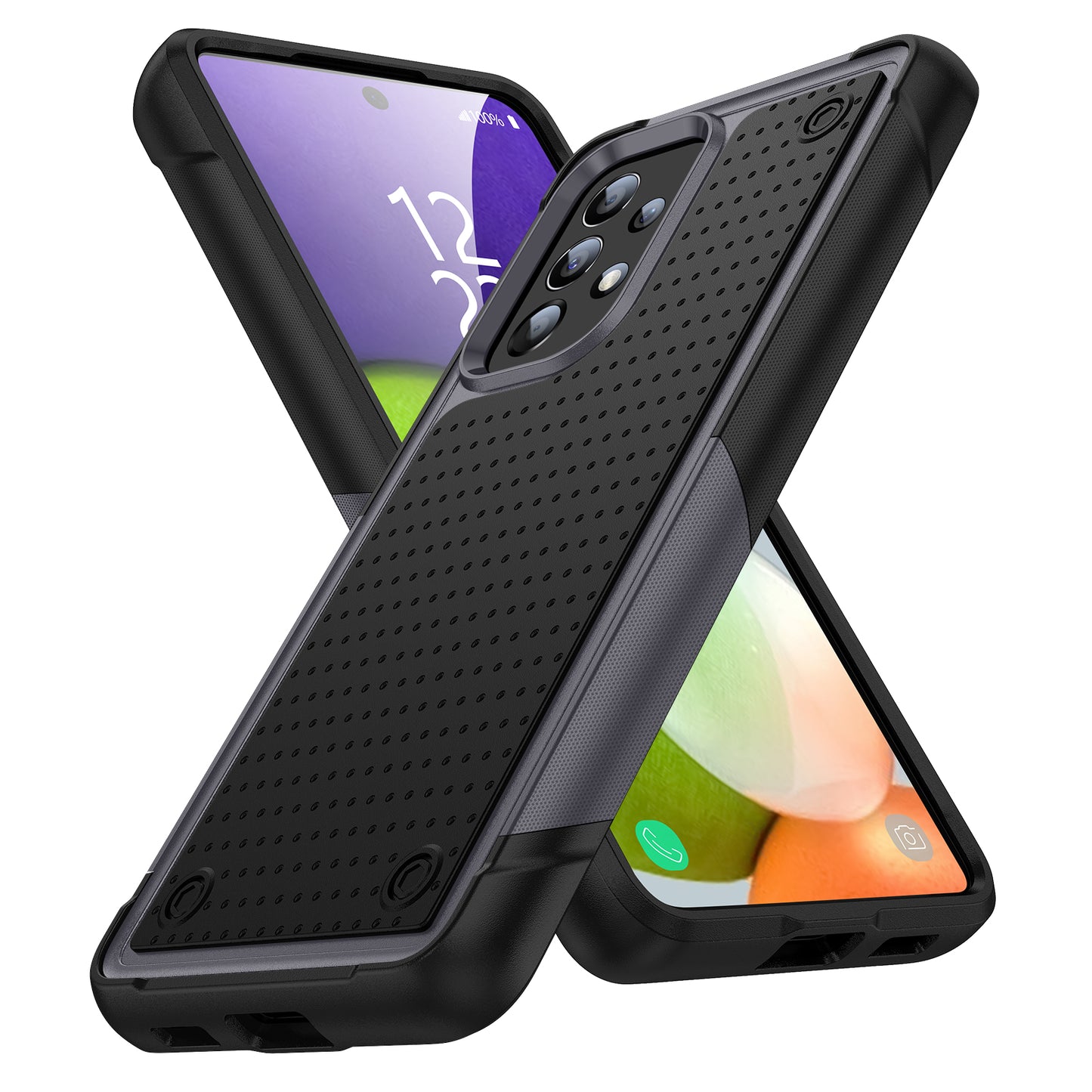 Elegance Mesh Galaxy A52 Case Combo 2 In 1