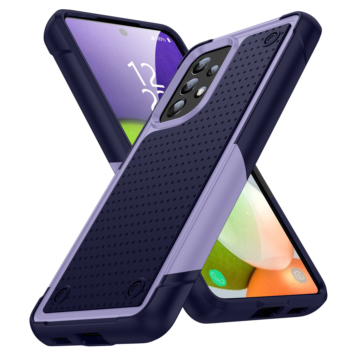 Elegance Mesh Galaxy A52 Case Combo 2 In 1