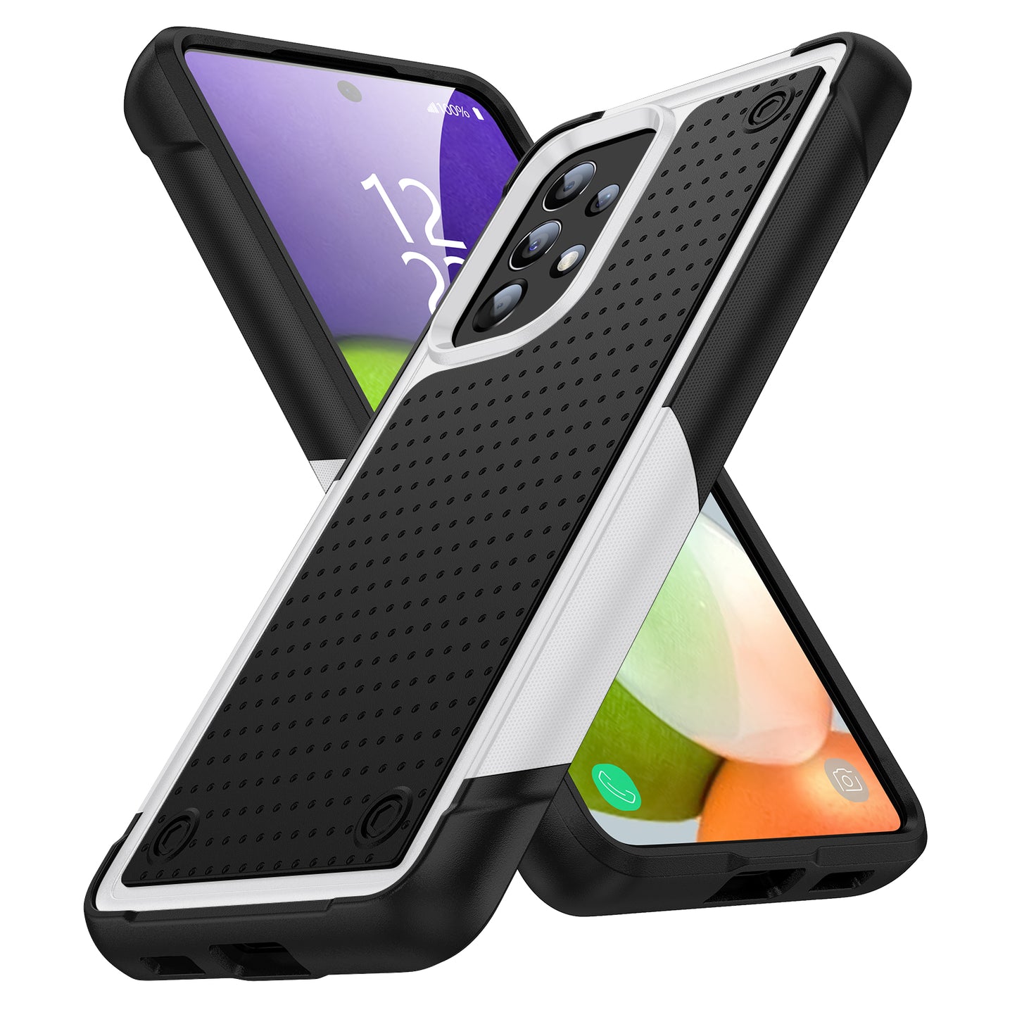 Elegance Mesh Galaxy A52 Case Combo 2 In 1