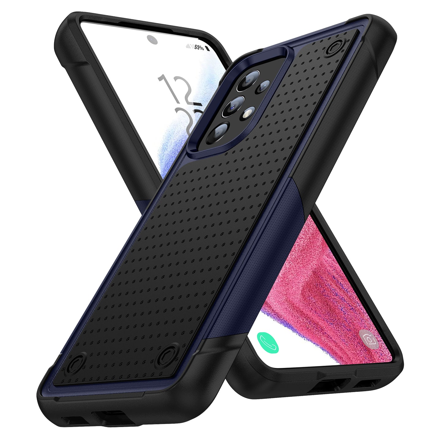 Elegance Mesh Galaxy A33 Case Combo 2 In 1