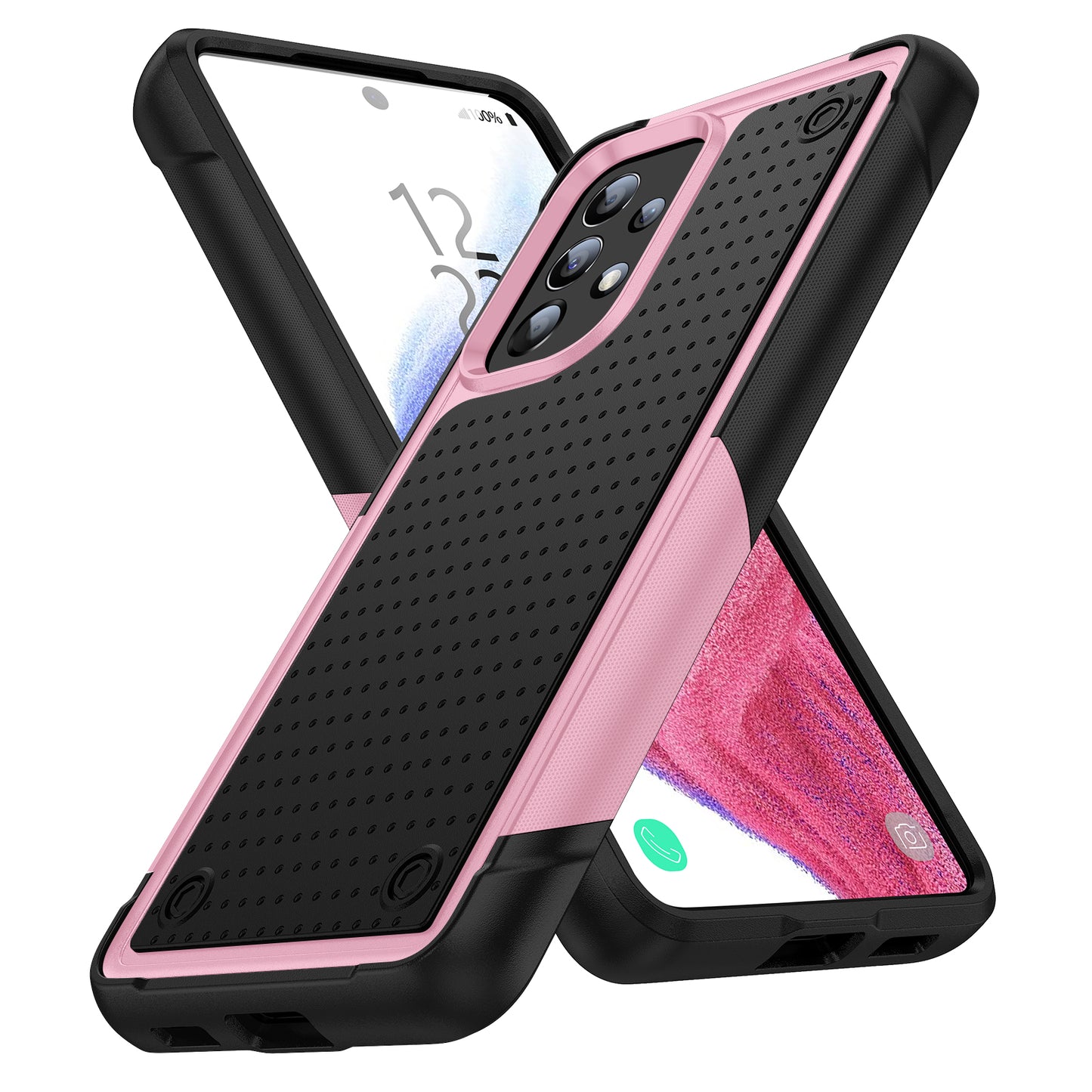 Elegance Mesh Galaxy A33 Case Combo 2 In 1