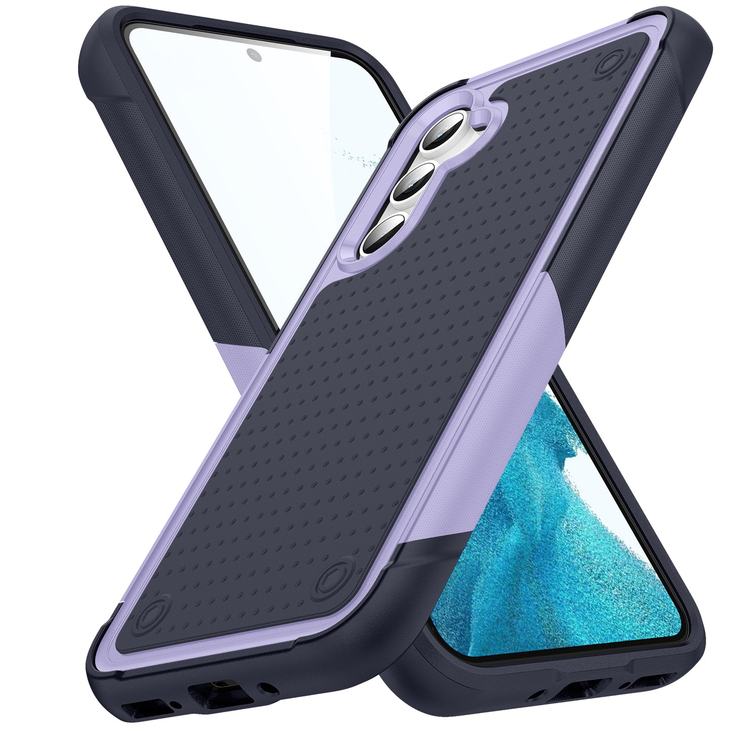 Elegance Mesh Galaxy A54 Case Combo 2 In 1