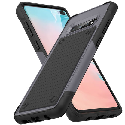 Elegance Mesh Galaxy S10 Case Combo 2 In 1