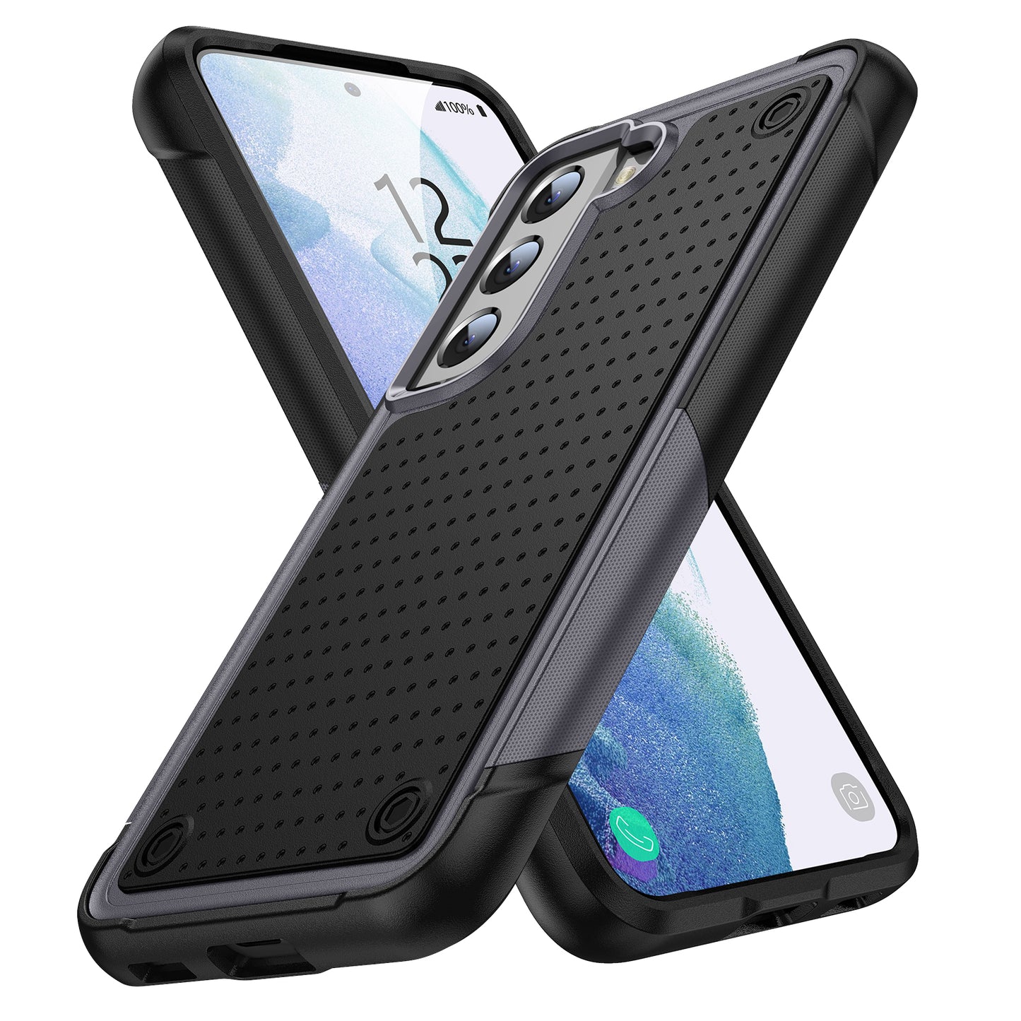 Elegance Mesh Galaxy S21 Case Combo 2 In 1