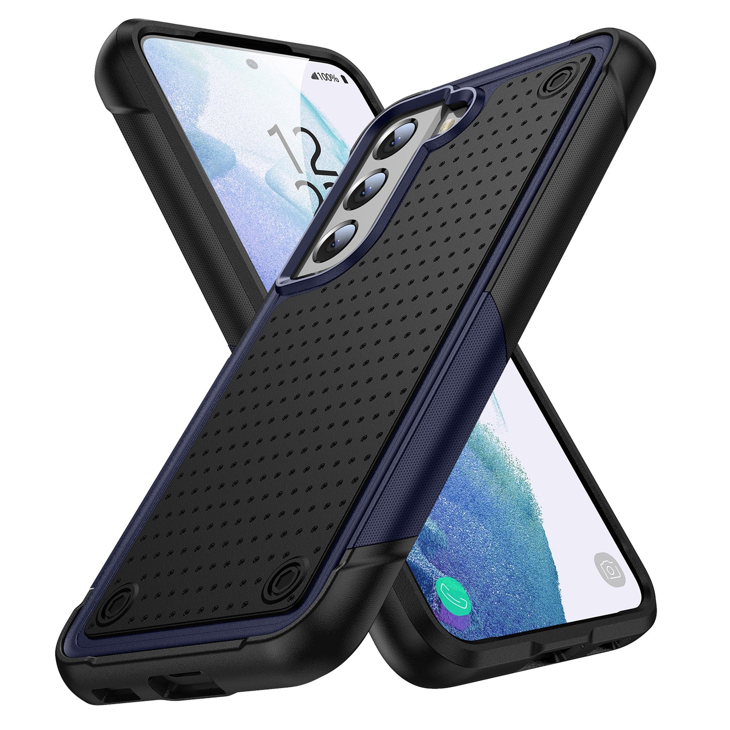 Elegance Mesh Galaxy S21 Case Combo 2 In 1