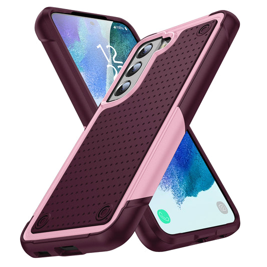 Elegance Mesh Galaxy S21 FE Case Combo 2 In 1