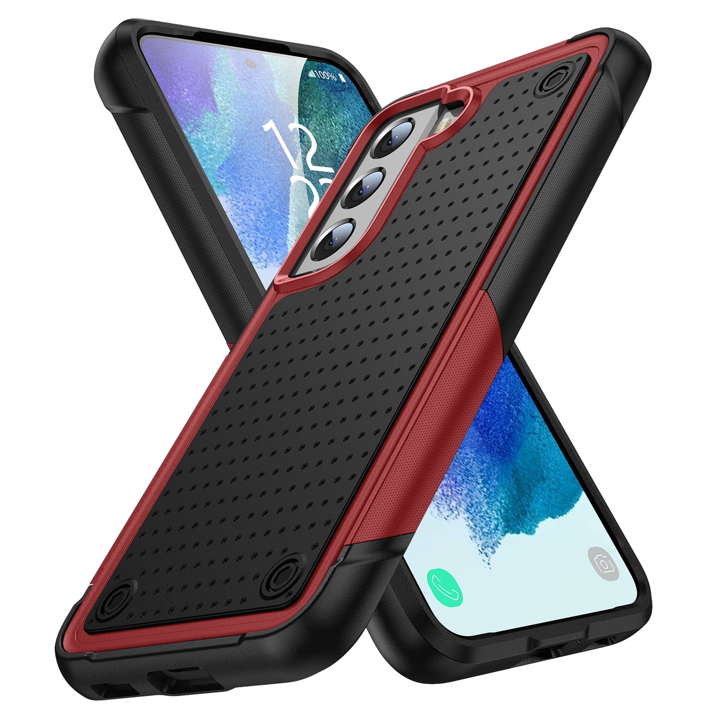 Elegance Mesh Galaxy S20 FE Case Combo 2 In 1