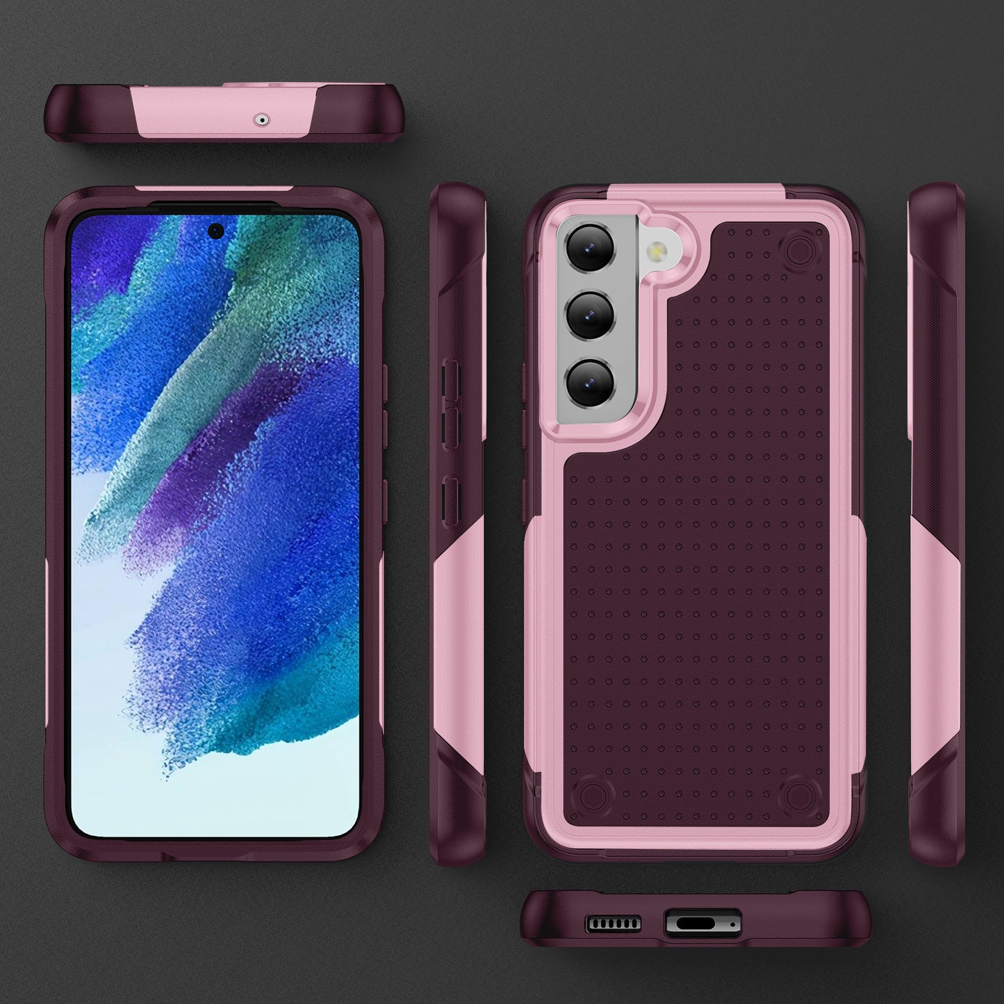 Elegance Mesh Galaxy S20 FE Case Combo 2 In 1