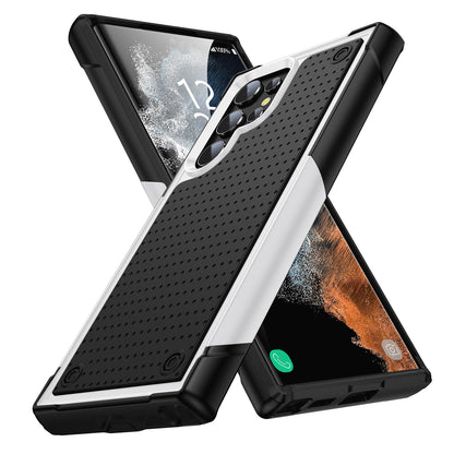 Elegance Mesh Galaxy S22 Ultra Case Combo 2 In 1