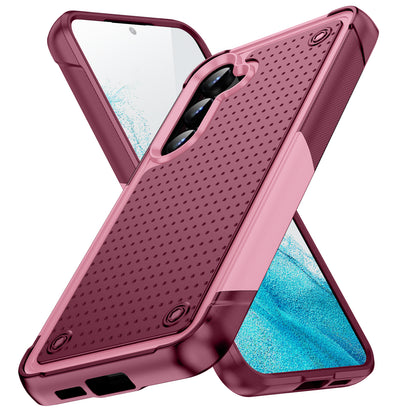 Elegance Mesh Galaxy S24+ Case Combo 2 In 1