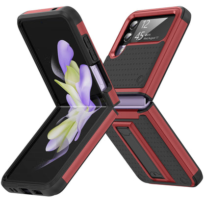 Elegance Mesh Galaxy Z Flip3 Case Combo 2 In 1