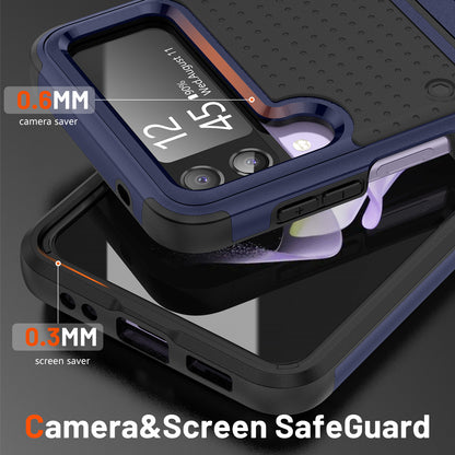 Elegance Mesh Galaxy Z Flip3 Case Combo 2 In 1