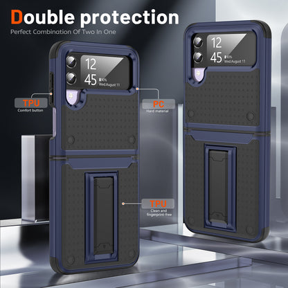 Elegance Mesh Galaxy Z Flip3 Case Combo 2 In 1