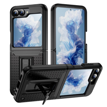 Elegance Mesh Galaxy Z Flip6 Case Combo 2 In 1