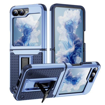 Elegance Mesh Galaxy Z Flip6 Case Combo 2 In 1