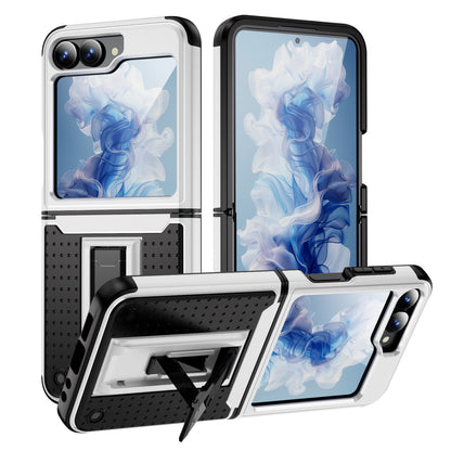 Elegance Mesh Galaxy Z Flip6 Case Combo 2 In 1