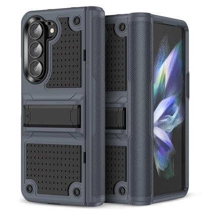 Elegance Mesh Galaxy Z Fold5 Case Combo 2 In 1