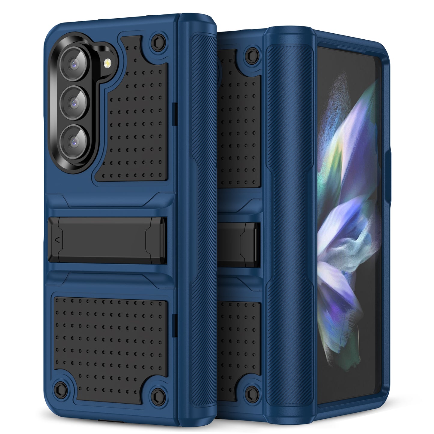 Elegance Mesh Galaxy Z Fold5 Case Combo 2 In 1